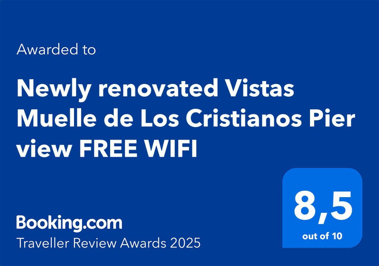ארונה Newly Renovated Vistas Muelle De Los Cristianos Pier View Free Wifi מראה חיצוני תמונה